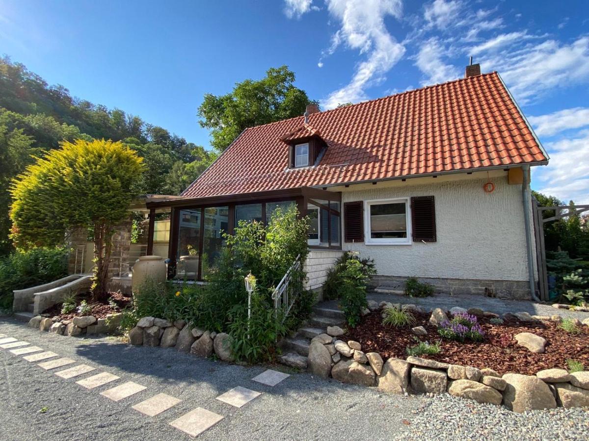 Traumhaus Thale Mit Sauna Und Kamin Exteriör bild